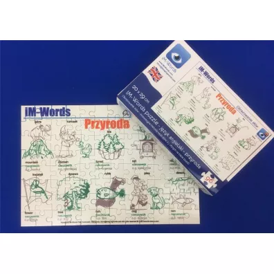 Puzzle 120 el. Angielski. Przyroda iM-Words