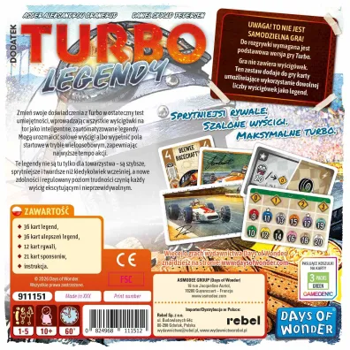 Turbo: Legendy Rebel