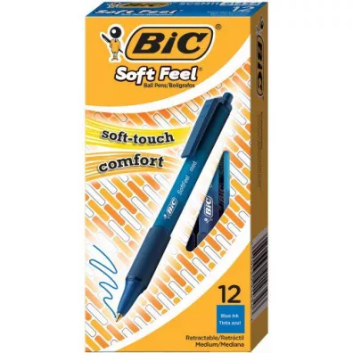 Bic Dugopis Soft Feel niebieski 12 szt.