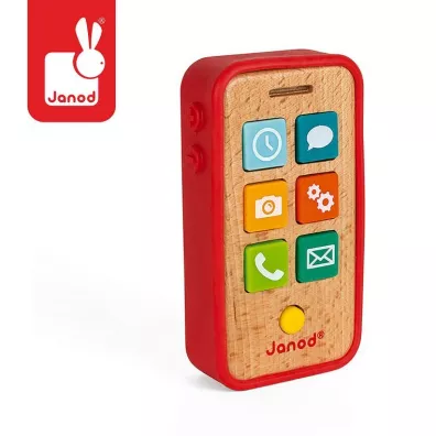 Telefon drewniany z dwikami Janod