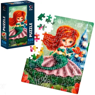 Puzzle 120 el. Ma�a Syrenka Roter Kafer