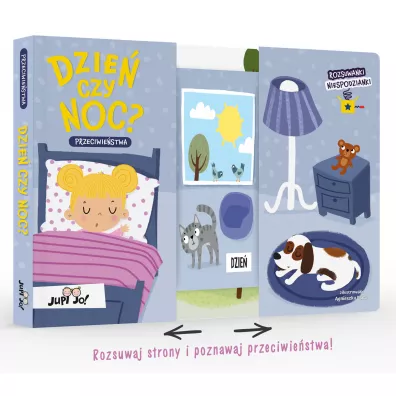 Rozsuwanki-niespodzianki. Dzie czy noc? - Magdalena  Modnicka