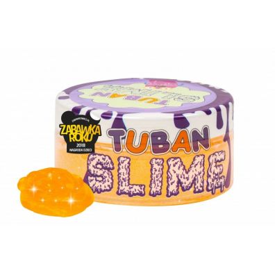 Super Slime Brokat Neon Pomaraczowy 0,2 kg Tuban