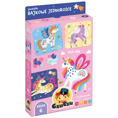 CzuCzu Puzzle. Bajkowe jednoro�ce Bright Junior Media