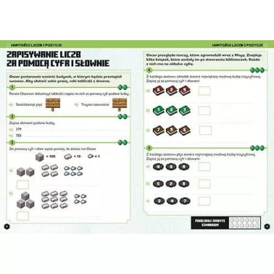 Minecraft. Matematyka. Megazadania 9+