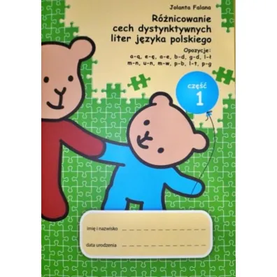 R�nicowanie cech dystynktywnych liter cz.1 - Jolanta  Falana-Koz�owska