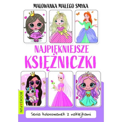 Malowanka maego smyka. Najpiknieszke ksiniczki