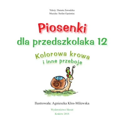 Piosenki dla przedszkolaka 12 Kolorowa krowa