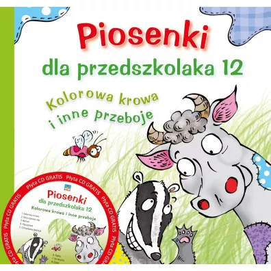 Piosenki dla przedszkolaka 12 Kolorowa krowa - Danuta Zawadzka