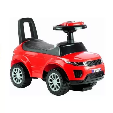 Je�dzik dla malucha czerwony �wiat�o d�wi�k LeanToys