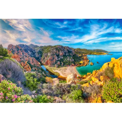 Puzzle 1500 el. Costa Paradiso, Sardinia, Italy Castorland