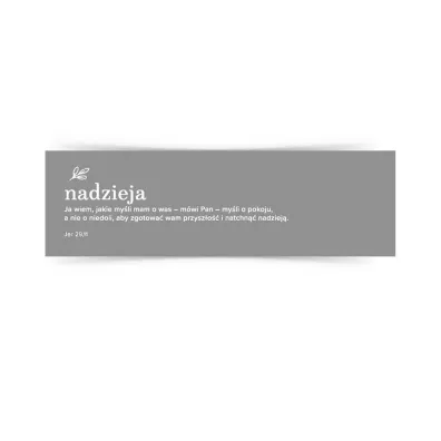 Szaron Zak�adka du�a - Nadzieja