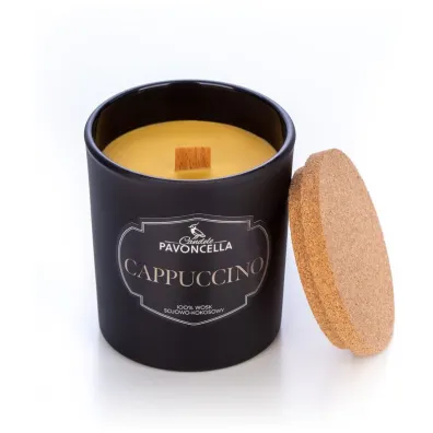 Pavoncella �wieczka sojowa Cappuccino czarna 135 g