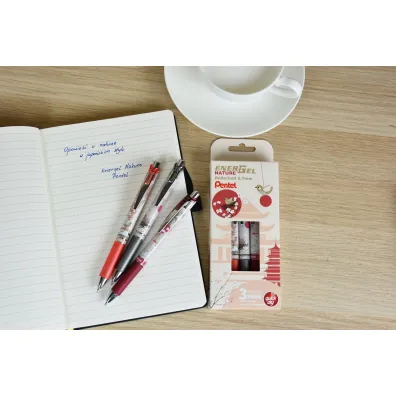 Pentel PIORO K GEL 0.7 GR 3SZT NIEB BL77-NA PEN NAT DR