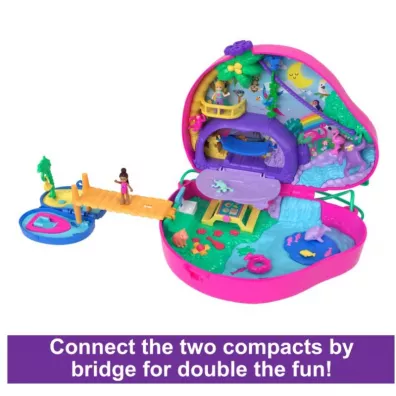 Polly Pocket. Kompaktowa torebka Rodzina leniwc�w Mattel