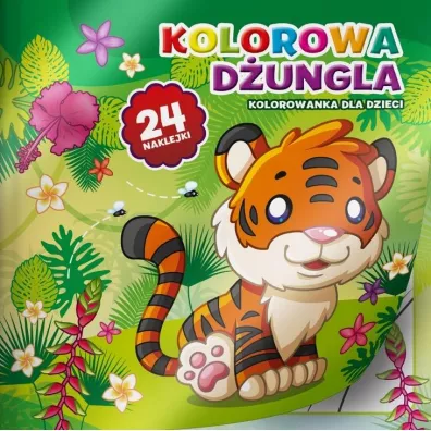 Kolorowanka Kolorowa D�ungla 210