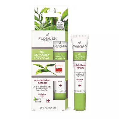 Floslek �el do powiek i pod oczy ze �wietlikiem i herbat� 15 ml