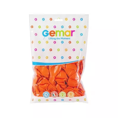 Gemar Balony pastel pomara�czowe 100 szt.