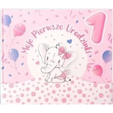 Album A4 Roczek, r�owy s�onik U/001