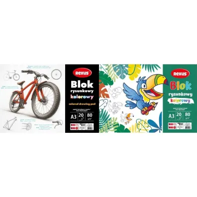 Beniamin Blok rysunkowy A3/20K mix