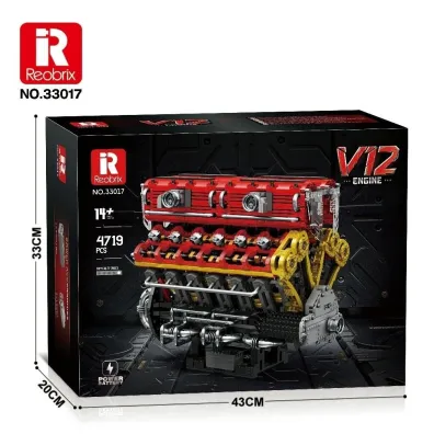 Klocki V12 Engine 4719el