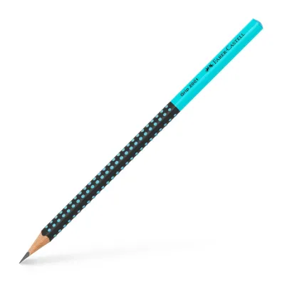 Faber-Castell O��wek Grip 2001 Two Tone - czarny/turkusowy (517012 FC)
