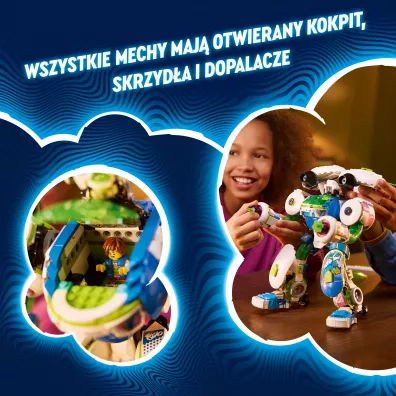 LEGO DREAMZzz Mech-rycerz Mateo i Z-Bloba 71485