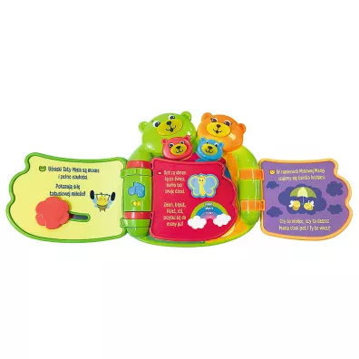 Misiowa Rodzinka Rymowanki Przytulanki VTech 60993 Trefl
