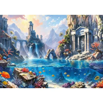 Puzzle 1000 el. The Legend of Atlantis CherryPazzi