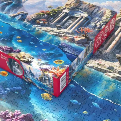 Puzzle 1000 el. The Legend of Atlantis CherryPazzi