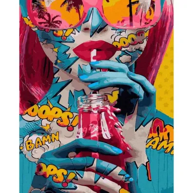 Twoje Hobby Malowanie po numerach - Cia�o Dziewczyny 40x50cm