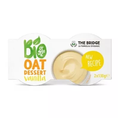 The Bridge Deser owsiano-waniliowy 2 x 130 g Bio