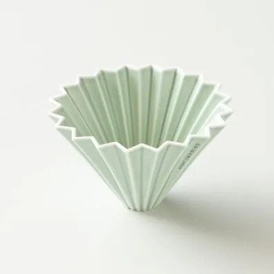 Origami Dripper M Matowy zielony