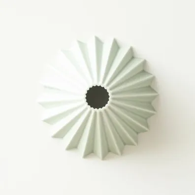 Origami Dripper M Matowy zielony
