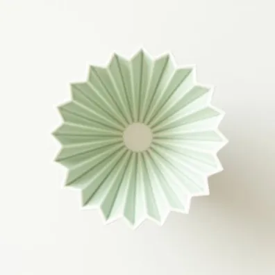 Origami Dripper M Matowy zielony