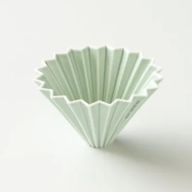 Origami Dripper M Matowy zielony