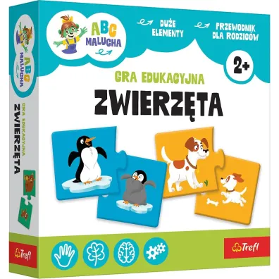 Zwierz�ta ABC Maluch Rodzina Treflik�w TREFL