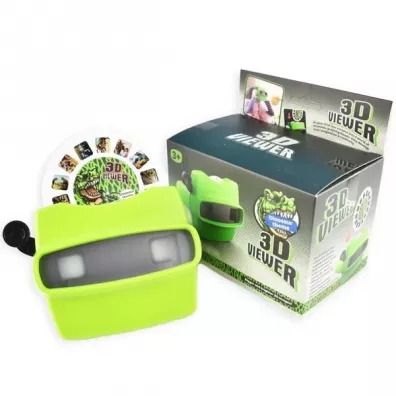 Projektor/okulary zielony - prze�rocza dinozaury Robe