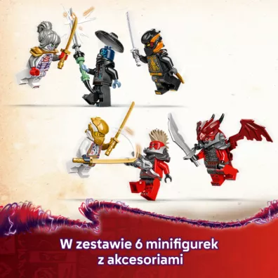 LEGO NINJAGO Wielofunkcyjny ultramech Zane'a 71834