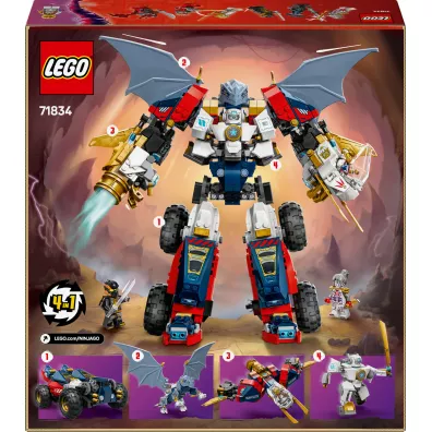 LEGO NINJAGO Wielofunkcyjny ultramech Zane'a 71834