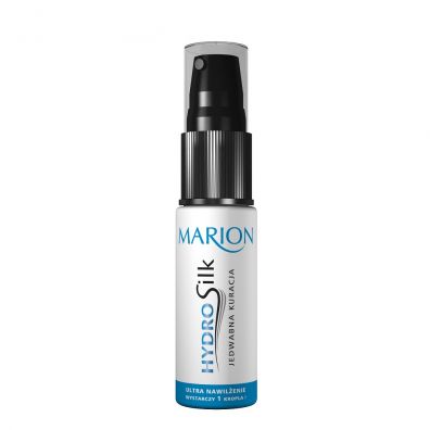 Marion Hydro Silk jedwabna kuracja do włosów ultra nawilżenie 15 ml