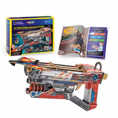 Puzzle 3D National Geographic - Wyrzutnia samolot�w Dante