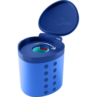 Faber-Castell Temper�wka grippy z pojemnikiem do grubych kredek