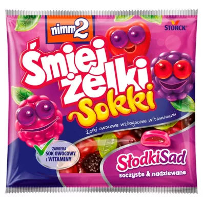 nimm2 �miej�elki Sokki S�odki Sad �elki owocowe wzbogacone witaminami 90 g