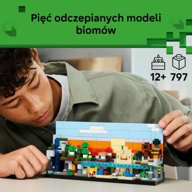 LEGO Minecraft Minibiomy 21589