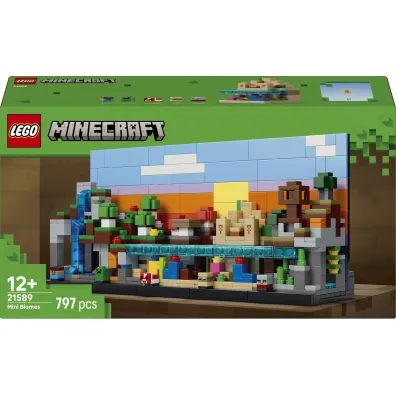 LEGO Minecraft Minibiomy 21589