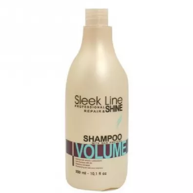 Stapiz Sleek Line Szampon do w�os�w z jedwabiem zwi�kszaj�cy obj�to�� 300 ml
