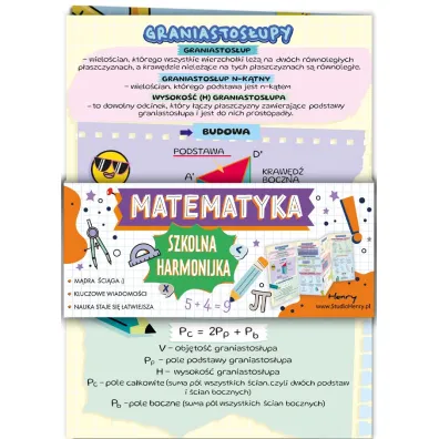 Henry �ci�ga harmonijka matermatyka - ostros�upy B6