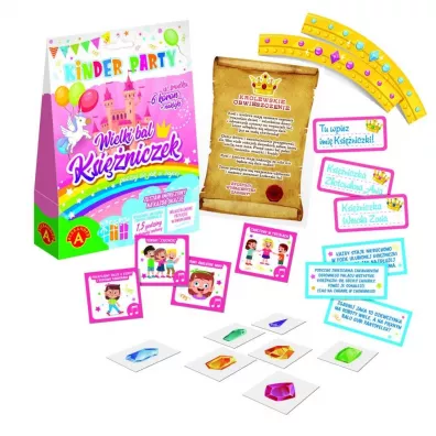Zestaw Kinder Party Wielki Bal Ksi�niczek ALEX Alexander
