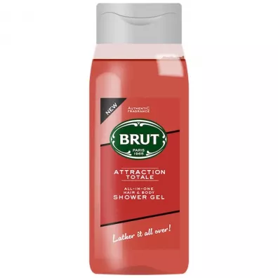 Brut �el pod prysznic Attraction Totale All-In-One Hair & Body 500 ml